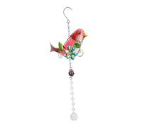 Toyvian À Vent Oiseau Vif Cloche à Vent Décorative De Jardin Ornement à Suspendre pour Maison Intérieure Extérieure