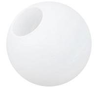 Toyvian Abat-jour en Verre Blanc pour Lampe à Poser, Forme Nuage Unique, Protection Facile à Installer, pour Chambres et Salons Modernes