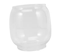 Toyvian abat-jour en verre ombre à lampe à l'huile couvercle de lampe à pétrole petite cheminée de lampe à huile cheminée claire pour lampe à huile Un verre Transparent
