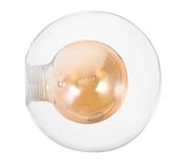 Toyvian Abat-jour Globe Verre Rond Double pour Lampe Remplacement pour Plafonnier et Applique Murale Design Élégant et Installation Facile pour Salon et Chambre