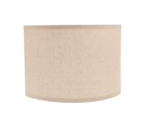 Toyvian Abat Jour Lampe à Poser en Lin Beige Design Détachable pour Lampe de Table et Lampadaire E27 Style Rustique et Crée une Atmosphère Chaleureuse