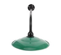 Toyvian Abat-Jour Rétro Émaillé 30 CM pour Lampadaire Extérieur Cache-Ampoule en Métal Résistant aux Intempéries Abat-Jour Décoratif Vintage pour Éclairage de Jardin et Terrasse