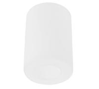 Toyvian Abat-jour Verre Cylindrique Lait Blanc pour Douille Cache Ampoule Compatible Abat-jour de Remplacement pour Lampe Suspendue et Plafonnier Diffuseur Lumière Douce et Chaleureuse