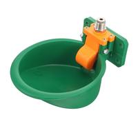 Toyvian Abreuvoir Automatique pour Bovins et Ovins Capacité Plastique Aux Morsures Distributeur Eau Extérieur pour Vaches Moutons et Chevaux