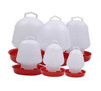 Toyvian Abreuvoir Automatique pour Volaille 12,5l│Distributeur D’Eau pour Poulets, Pigeons, Cailles│Usage Élevage Ferme Et Maison│Plastique Épais Anti-gaspillage Eau