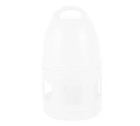 Toyvian Abreuvoir aux Pigeons Eau de Pigeon d'argile Oiseau Accessoire Buveur Carafe Abreuvoir caille Automatique mangeoires et abreuvoirs pour cailles Plastique Blanche
