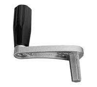 Toyvian Accessoire de Cintre Relevable en Plastique Réutilisable et Fer, Poignée Six-Dents Argentée Facile à Utiliser pour Étendoir Balcon et Intérieur, Trou Hexagonal 9-10 Mm