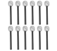 Toyvian Accessoire De Costume De Micro 12 Pièces Jouet De Microphone À Paillettes Faux Modèle De Microphone Décoratif Karaoké Semblant Jouer Jouet Accessoire De Costume Pour Cadeau De