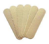 Toyvian Accessoires Guitares Électriques, 6 Entretoises Dorées pour Micro Simple Bobinage, Joints en Plastique pour Réglage