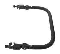 Toyvian Accoudoir Poussette avec Ouverture Latérale Angle Réglable Barre Transversale Pliante sans Démontage Poignée Garçon Fille Sécurisée et Pratique Remplacement pour Poussette