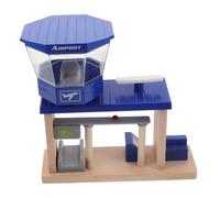Toyvian Aéroport Piste Interactive pour Garçon Fille Accessoire Gare Éducatif Développement Créativité et Motricité Jeu Imagination pour Maison et Maternelle