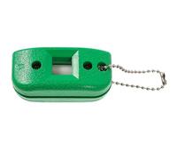 Toyvian Affûteur de Patins à Glace Réglable en Grès Blanc Chaîne Antidérapante pour Entretien de Lames de Chaussures de Skate sur Glace Rink Couleur Aléatoire