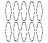 Toyvian Agrafes De Clôture Galvanisées Crampons De Fixation pour Grillage Et Filets pour Projets Agricoles Jardinage