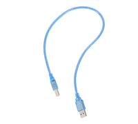 Toyvian Alliage Tressé Bleu Câble USB Midi Transmission Stable, Piano Électrique, Batterie Électronique