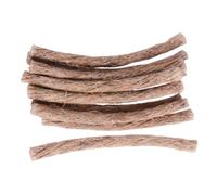 Toyvian Allume-feu en Corde Cirée 10pcs pour Camping Et Barbecue Cordon De Tirage Polyvalent Utilisation Extérieure Allumage Rapide Feux De Camp Randonnée