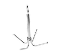 Toyvian Ancre à Grappin Griffes Acier Inoxydable pour Bateaux Yacht et Kayaks Ancre Polyvalente et Compacte Facile à Déployer et Stable sur Différents Fonds