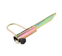 Toyvian Ancre de Parasol de Plage en Fer Galvanisé 36mm, Support Robuste pour Parasol Extérieur Compatible 25-32mm, Usage Sable et Jardin, Stabilisation Antivol par Vent Fort