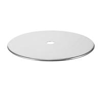 Toyvian Anneau Diffuseur de Chaleur en Acier Inoxydable 205 CM pour Plaque à Induction Accessoire Anti-Débordement Multifonction Adaptateur pour Cuisinière Électrique et Table de