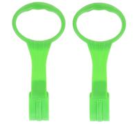 Toyvian Anneaux de Traction Garçon Fille pour Lit et Parc Portable Léger et Sécurisé Anneaux Suspendus pour Apprentissage Debout et Renforcement des Bras Verte