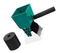 Toyvian Applicateur de Colle à Rouleau Manuel 7,5cm 2 Rouleaux et Base, Revêtement Rapide, Réutilisable, Plastique Abs et Aluminium pour Travail du Bois et Papier Peint