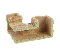 Toyvian Aquarium Tunnel Coin pour Crevettes Grotte de Reproduction Stable Anti-dérive Abri Matériau Robuste pour Aquarium