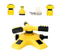 Toyvian Arroseur Automatique Rotatif avec Raccord pour Arrosage Jardin Buse pour Pelouses et Outils Irrigation