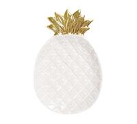Toyvian Assiette Céramique Ananas pour Fruits et Desserts Plateau Décoratif Élégant pour Restaurant et Maison Surface Polie Brillante pour Présentation Festive