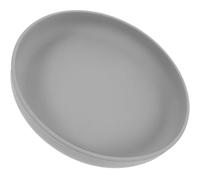 Toyvian Assiette Ergonomique avec Ventouse Anti-déversement Silicone pour Adultes et Personnes Âgées Vaisselle Auto-alimentante Sécurisée et Stable