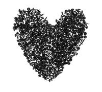 Toyvian Attaches Parisiennes Noires Mini 5X9 MM en Fer 500 Pièces pour Scrapbooking Loisirs Créatifs et Travaux Manuels en Papier Fixation Solide et Polyvalente pour Projets DIY