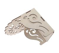 Toyvian Autel de Prière en Bois Beige pour Maison, Support Organisé pour Statue Krishna Lampe, Décor Spirituel Rustique pour Autel de Dévotion