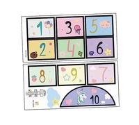 Toyvian Autocollants De Sol De Jeu Pour Garçon Et Tapis De Marelle Décoratif 30x60cm Matériau Solide Apprentissage Des Chiffres Autocollants Intérieurs 2 Pièces