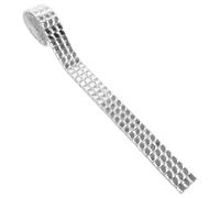 Toyvian Autocollants pour Carrelage Soi-Même 10 MM en Fibre de Verre Bande Strass Auto-Adhésive 3 CM Large Stickers Muraux Décoratifs Transparents Cuisine Salon et Salle de Bain