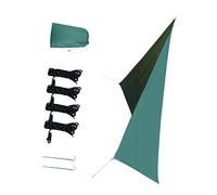 Toyvian Auvent de Parasol à l'épreuve du Vent Couvrant Couverture Saigner de l'ombre Tente bâche de Camping Glamping Sun Shade Sail Voile d'ombrage de Piscine de Jardin abri auvent hamac