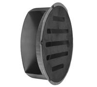 Toyvian Bac à Cendres Rond pour Foyer Accessoire de Barbecue et Camping Plein Air Sécurité Renforcée avec Maillage Intégré pour Éviter
