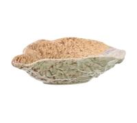 Toyvian Bac à Eau Céramique pour Insectes Pollinisateurs Mangeoire Jardin Décorative Plateau Alimentation Capacité Importante Surface Lisse Facile à Nettoyer pour Attirer Abeilles Extérieu