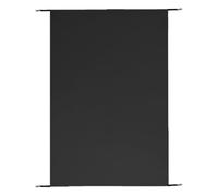 Toyvian Bâche Couverture Imperméable pour Poulailler en Tissu Oxford Noir, Résistante aux UV et Légère en Saison Pluvieuse pour Abri Extérieur