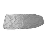 Toyvian Bâche de Protection pour Bateau Petit Modèle 230x94x46 Cm en Caoutchouc Imperméable Anti-uv Gris, Couverture Étanche pour Kayak, Bateau de Pêche et Pneumatique, Accessoire Outdoor
