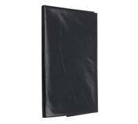 Toyvian Bâche Renforcée pour Bassin Extérieur, Hdpe Noir Antidérapante | Maintien Stable Sols Irréguliers, pour Bassins Agricoles et Jeux D'eau, Finition Plastique Noire