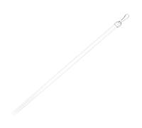 Toyvian Baguette de Store en Acrylique avec Crochet, Accessoire pour Tringles à Rideaux, Tige de Store Verticale Transparente, pour Fenêtres