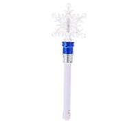Toyvian Baguette Lumineuse Flocon De Neige LED pour Cosplay Garçon Et Filles, Taille Unique, Rotation Lumineuse Multicolore, Accessoire De Soirée Et Fête, Jouet Magique pour Concerts Et Spectacles,