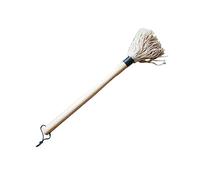 Toyvian Balai à Barbecue avec Manche Bois Dur Tête Fibre De Coton Balai à Badigeonner pour Rôtir Griller Appliquer Sauce Barbecue Marinade Glaçage