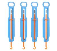 Toyvian Balance à Ressort à Monter Soi-même en Plastique, Lot de 4 Sets de Pièces Éducatif pour Garçon et Filles, Dynamomètre pour Expériences Scientifiques, Outil Pédagogique