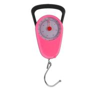 Toyvian Balance à Ressort Portable avec Crochet 35 Kg Balance Mécanique Manuelle Rouge Pesée Précise Cuisine Pêche et Voyage Compacte et Résistante pour Usage Extérieur