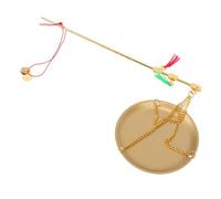 Toyvian Balance de Médecine Chinoise en Cuivre 100 G Boîte Petite Échelle de Grammes Vintage Portable pour Pesée Précise D’Herbes Thé et Bijoux Outil de Pesée Manuel Pratique