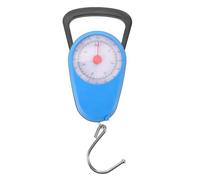 Toyvian Balance de Pêche Portable Mécanique 35 Kg avec Crochet Robuste, Balance Suspendue Alimentaire Bleu, Pesée Précise Cuisine et Activités de Plein Air