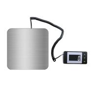 Toyvian Balance Postale Électronique Portable 50kg Affichage Lcd, Acier Inoxydable, Fonction Multi-unités et Tare Zéro, pour Bureaux et Services Postaux