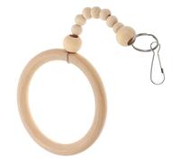 Toyvian Balancoire pour Oiseaux Activité pour Perroquets et Perruches Accessoire de Jeu Pratique pour Cage Support Stable et pour Oiseaux