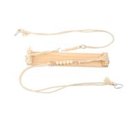 Toyvian Balançoire pour Oiseaux Résistante Matériau Accessoire Pratique pour Cage Suspendu pour Poulets Perroquets et Poules Facile à Fixer sans Outils pour et Exercice