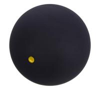 Toyvian Balle de Squash D'entraînement à Point Unique Jaune Balle Rebondissante en Caoutchouc Haute Élasticité Flexible Légère pour Usage Intérieur et Extérieur Équipement Sportif