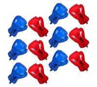 Toyvian Ballons de Boxe en Aluminium 12 Pcs - 6 Rouges et 6 Bleus - Décorations de Fête Thème Boxe pour Anniversaire Garçons et Hommes - Accessoires Festifs Réutilisables pour Événements